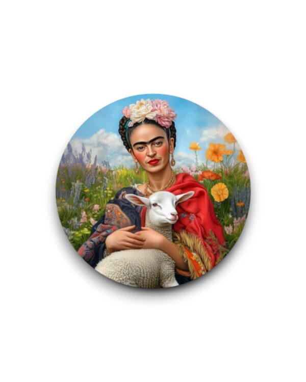 Sluitsticker - Frida Kahlo: Lamb