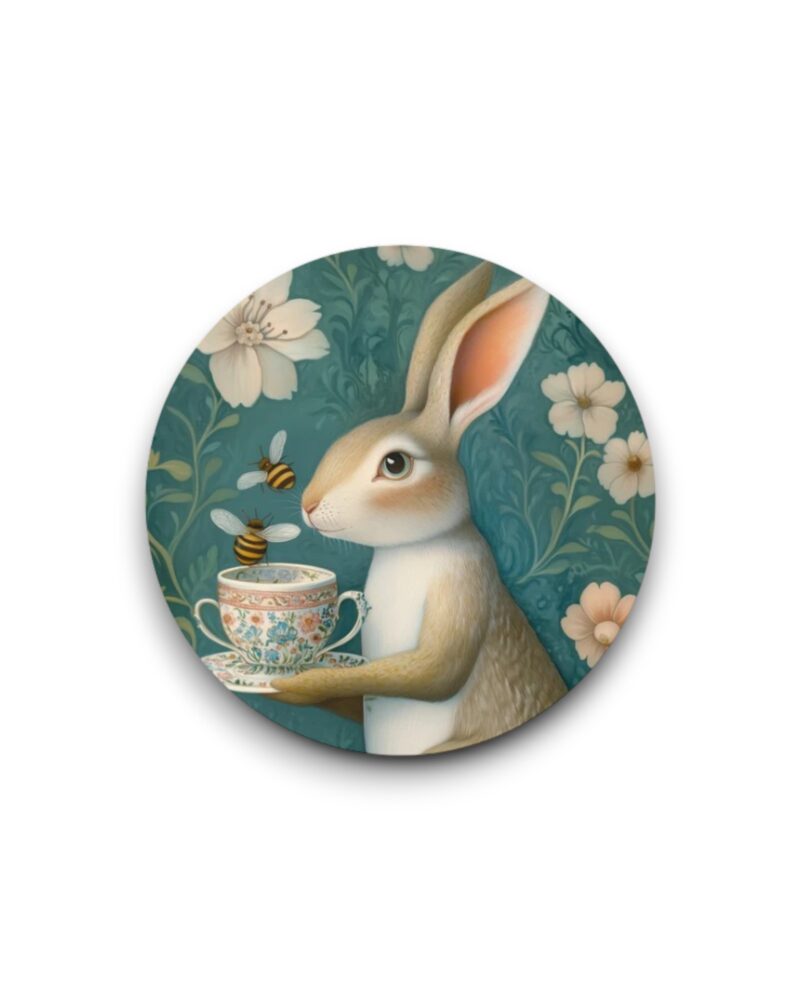 Sluitsticker - Animal Tea Time: Haas
