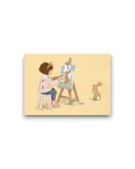 A6 Ansichtkaart - Belle the Artist