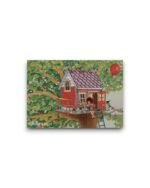 A6 Ansichtkaart - Treehouse