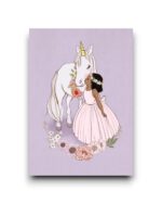 A6 Ansichtkaart - Unicorn kiss