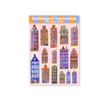 Stickervel - Buildings of Amsterdam