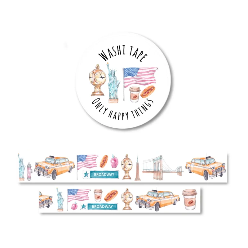 Washitape - Lets go to New York (2 CM)