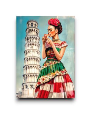 A6 Ansichtkaart - Frida Kahlo: Italie