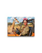 A6 Ansichtkaart - Frida Kahlo: Afrika