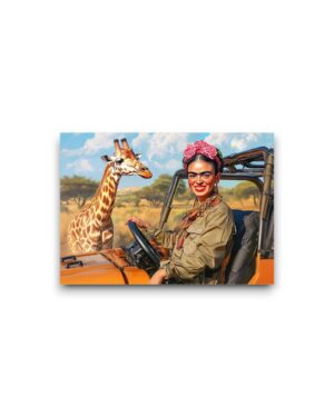 A6 Ansichtkaart - Frida Kahlo: Afrika