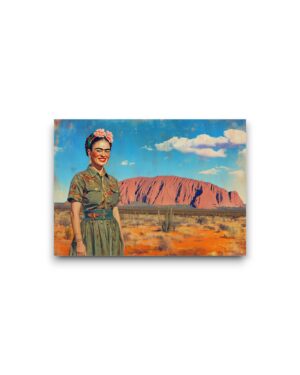 A6 Ansichtkaart - Frida Kahlo: Monument Valley