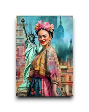 A6 Ansichtkaart - Frida Kahlo: New York