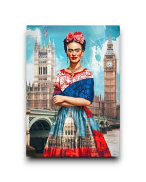 A6 Ansichtkaart - Frida Kahlo: London