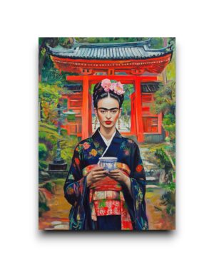 A6 Ansichtkaart - Frida Kahlo: Japan
