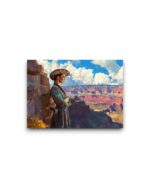 A6 Ansichtkaart - Frida Kahlo: Grand Canyon