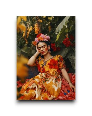 A6 Ansichtkaart - Frida Kahlo: Dreaming in Color
