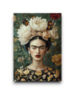 A6 Ansichtkaart - Frida Kahlo: Crowned by Nature
