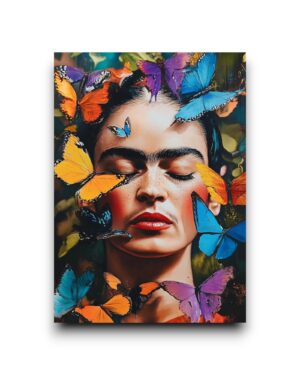 A6 Ansichtkaart - Frida Kahlo: Wings of Imagination