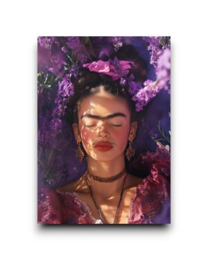 A6 Ansichtkaart - Frida Kahlo: Lavender Dreams