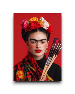A6 Ansichtkaart - Frida Kahlo: The Artist within