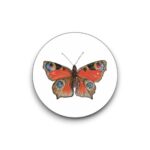 Sluitsticker - Rode vlinder