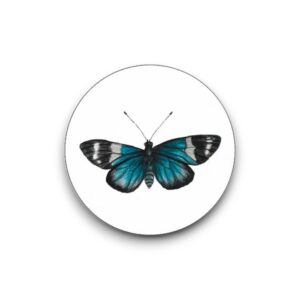 Sluitsticker - Blauwe vlinder