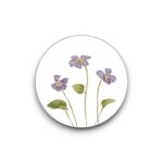 Sluitsticker - Viooltjes