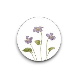 Sluitsticker - Viooltjes
