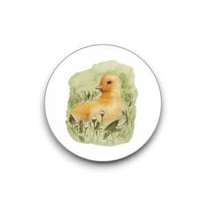 Sluitsticker - Geel eendje
