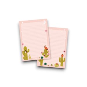 A5 Schrijfblok - Cacti time
