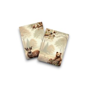 A5 Notitieblok - Forest animals