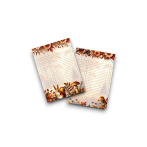 A5 Schrijfblok - Autumn season