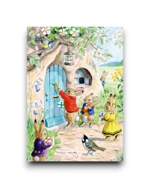 A6 Ansichtkaart - The Guests Arrive