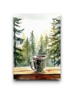 A6 Ansichtkaart - Coffee & Nature