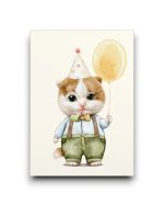 A6 Ansichtkaart - Kattenfeest