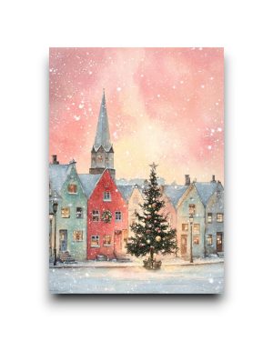 A6 Ansichtkaart - Christmas Village: No. 5