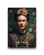 A6 Ansichtkaart - Frida Kahlo: Frost & Flowers