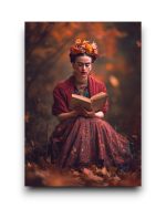 A6 Ansichtkaart - Frida Kahlo: Forest reading