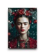 A6 Ansichtkaart - Frida Kahlo: Winter sparkle