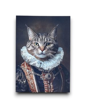 A6 Ansichtkaart - Noble Lady Cat