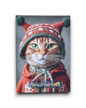 A6 Ansichtkaart - Ginger Charm Ready for Gifts