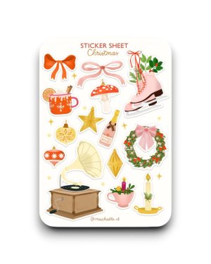 Stickervel- Cute Christmas things