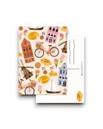 A6 Ansichtkaart - Hollands patroon