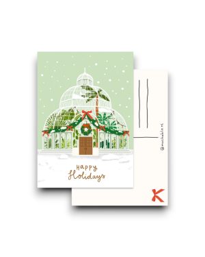 A6 Ansichtkaart - Greenhouse holiday