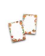 A5 Schrijfblok - Cute Christmas food