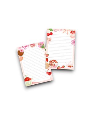 A5 Schrijfblok - Cute girly things